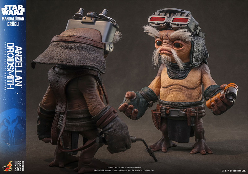 【ライフサイズ・マスターピース】 『スター・ウォーズ/マンダロリアン・アンド・グローグー』1/1スケールフィギュア アンゼラ人（ドロイド修理屋）