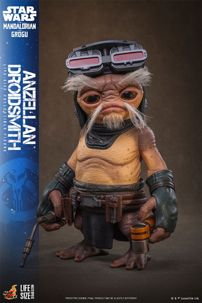 【ライフサイズ・マスターピース】 『スター・ウォーズ/マンダロリアン・アンド・グローグー』1/1スケールフィギュア アンゼラ人（ドロイド修理屋）
