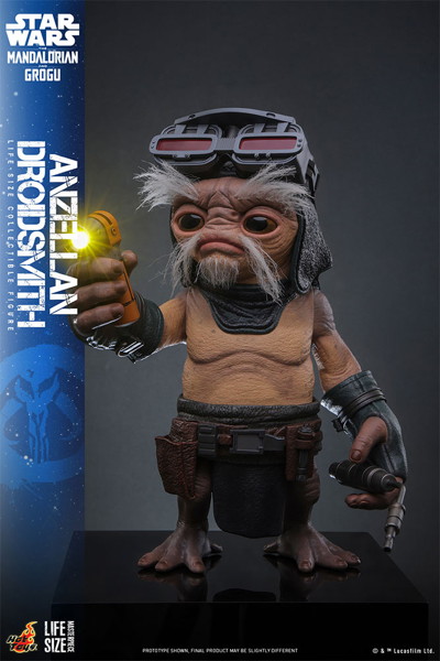 【ライフサイズ・マスターピース】 『スター・ウォーズ/マンダロリアン・アンド・グローグー』1/1スケールフィギュア アンゼラ人（ドロイド修理屋）