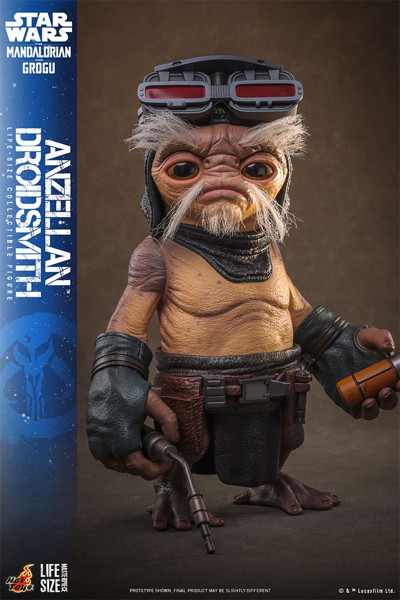 【ライフサイズ・マスターピース】 『スター・ウォーズ/マンダロリアン・アンド・グローグー』1/1スケールフィギュア アンゼラ人（ドロイド修理屋）