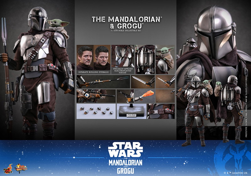 【ムービー・マスターピース】 『スター・ウォーズ/マンダロリアン・アンド・グローグー』1/6スケールフィギュア マンダロリアン＆グローグー