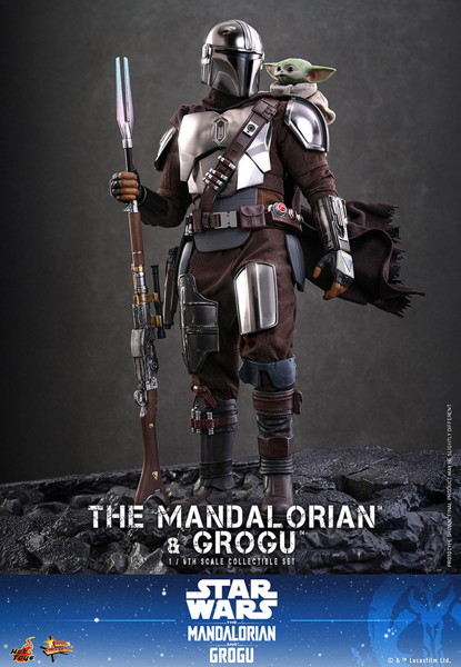 【ムービー・マスターピース】 『スター・ウォーズ/マンダロリアン・アンド・グローグー』1/6スケールフィギュア マンダロリアン＆グローグー