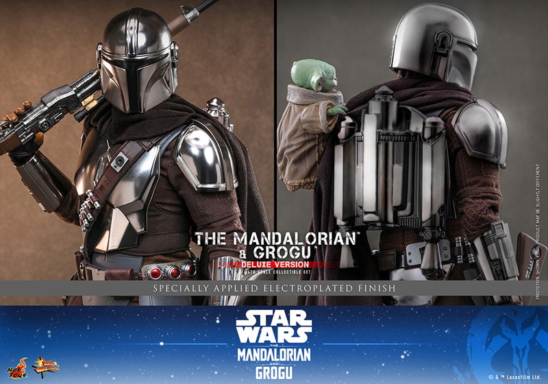 【ムービー・マスターピース】 『スター・ウォーズ/マンダロリアン・アンド・グローグー』1/6スケールフィギュア マンダロリアン＆グローグー（デラックス版）