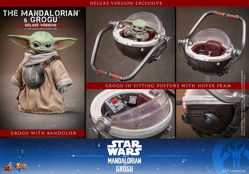 【ムービー・マスターピース】 『スター・ウォーズ/マンダロリアン・アンド・グローグー』1/6スケールフィギュア マンダロリアン＆グローグー（デラックス版）