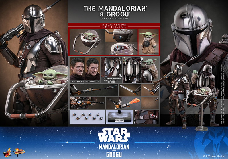 【ムービー・マスターピース】 『スター・ウォーズ/マンダロリアン・アンド・グローグー』1/6スケールフィギュア マンダロリアン＆グローグー（デラックス版）