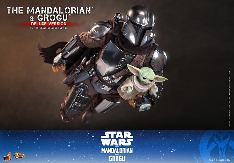 【ムービー・マスターピース】 『スター・ウォーズ/マンダロリアン・アンド・グローグー』1/6スケールフィギュア マンダロリアン＆グローグー（デラックス版）