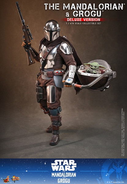 【ムービー・マスターピース】 『スター・ウォーズ/マンダロリアン・アンド・グローグー』1/6スケールフィギュア マンダロリアン＆グローグー（デラックス版）