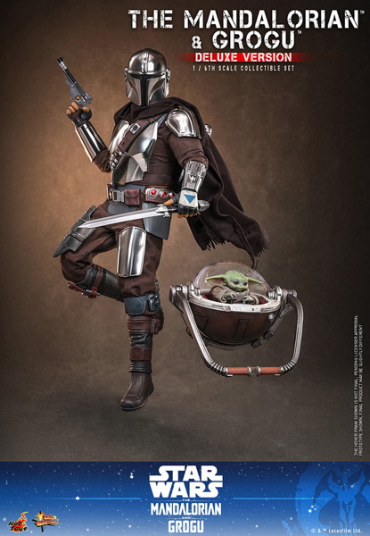 【ムービー・マスターピース】 『スター・ウォーズ/マンダロリアン・アンド・グローグー』1/6スケールフィギュア マンダロリアン＆グローグー（デラックス版）