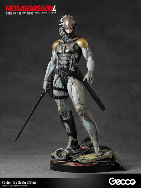 METAL GEAR SOLID 4 GUNS OF THE PATRIOTS 雷電 1/6スケールスタチュー