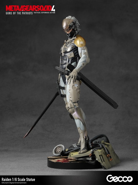 METAL GEAR SOLID 4 GUNS OF THE PATRIOTS 雷電 1/6スケールスタチュー
