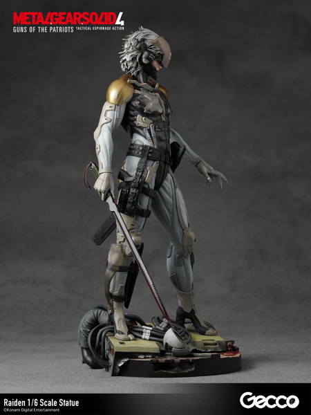 METAL GEAR SOLID 4 GUNS OF THE PATRIOTS 雷電 1/6スケールスタチュー