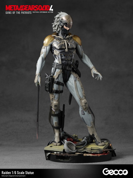 METAL GEAR SOLID 4 GUNS OF THE PATRIOTS 雷電 1/6スケールスタチュー