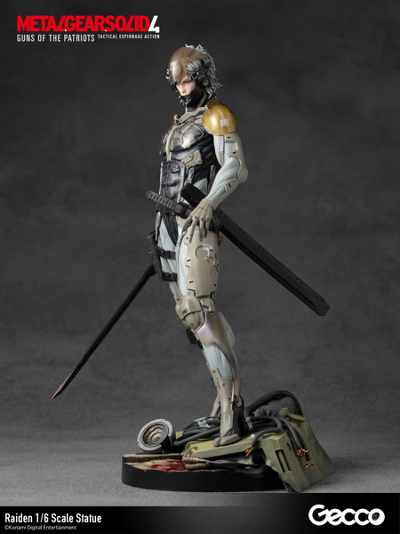 METAL GEAR SOLID 4 GUNS OF THE PATRIOTS 雷電 1/6スケールスタチュー