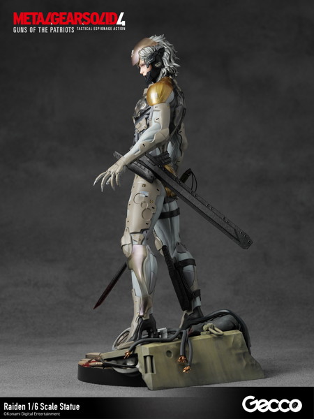 METAL GEAR SOLID 4 GUNS OF THE PATRIOTS 雷電 1/6スケールスタチュー