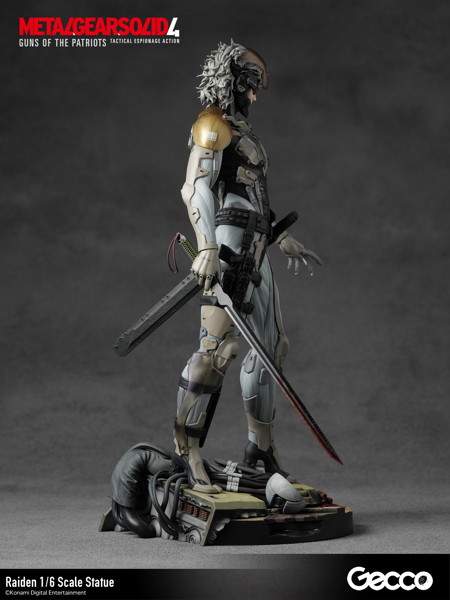 METAL GEAR SOLID 4 GUNS OF THE PATRIOTS 雷電 1/6スケールスタチュー