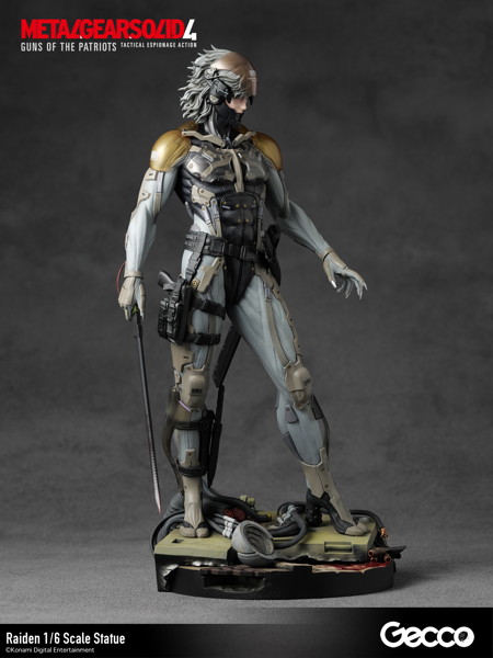 METAL GEAR SOLID 4 GUNS OF THE PATRIOTS 雷電 1/6スケールスタチュー