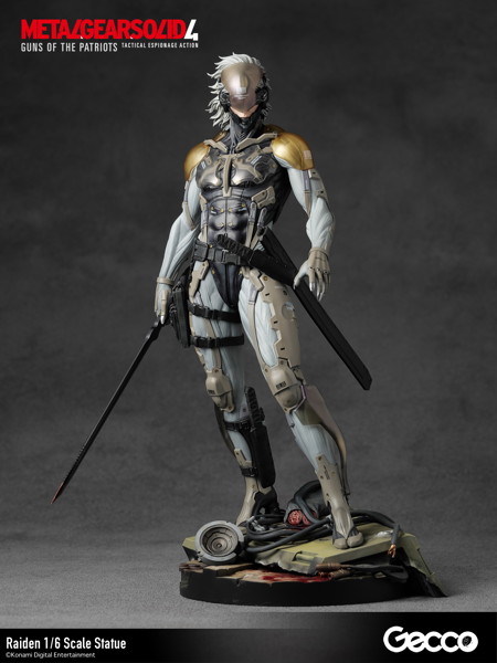 METAL GEAR SOLID 4 GUNS OF THE PATRIOTS 雷電 1/6スケールスタチュー
