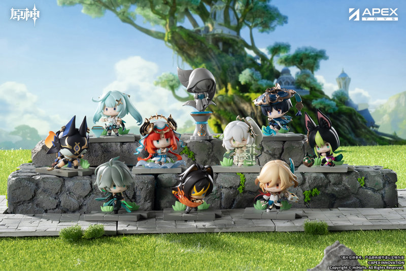 原神 「戦場の英姿」 トレーディングフィギュア スメール篇（1BOX=9個入）