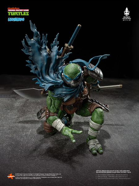 ミュータント・タートルズ レオナルド スケール可動フィギュア 豪華版