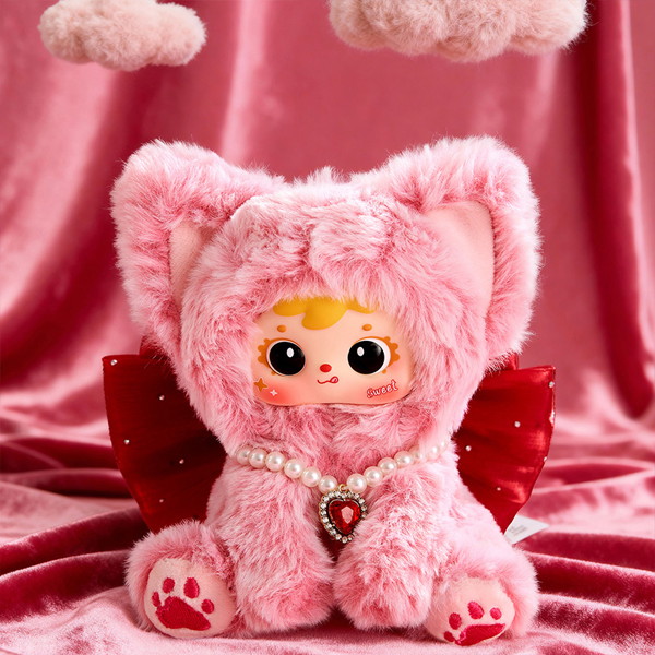 MEI YI YOU ART TOY Samuel ベルベットレインボーキャットシリーズ トレーディングプラッシュ（1BOX=6個入）
