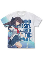 蒼の彼方のフォーリズム 鳶沢みさき フルグラフィックTシャツ Beyond the sky Ver. ホワイト M