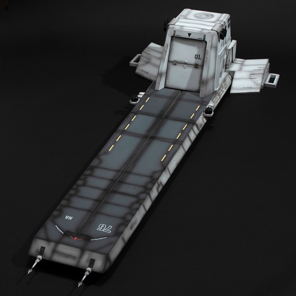 Realistic Model Series 機動戦士ガンダムUC 1/144 HG用 ネェル・アーガマ カタパルトデッキ（UC ver.）