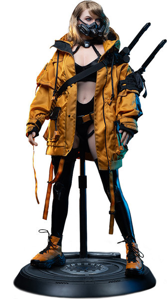 Infinity Studio Angel Force- Agent Sting 可動式 シリカゲルフィギュア