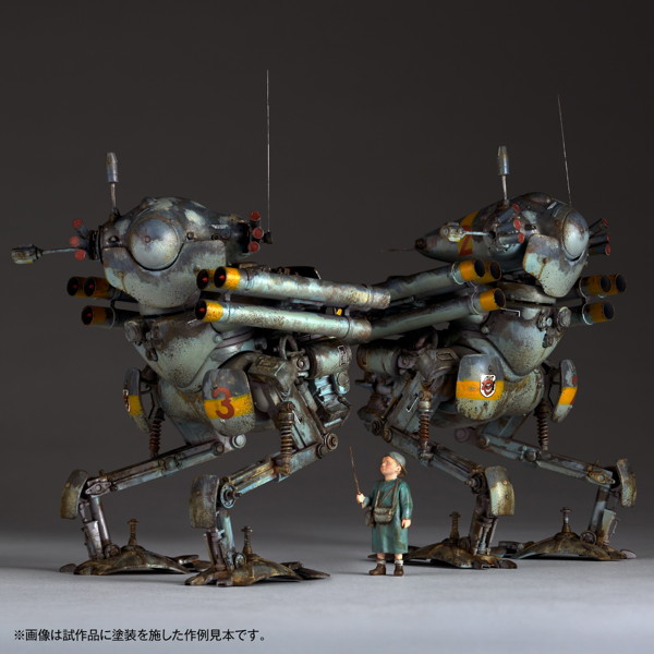 ARTPLA マシーネンクリーガー 陸戦ガンス（2機セット）＆エディ・アムゼル
