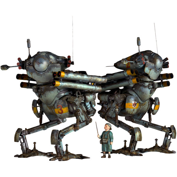 ARTPLA マシーネンクリーガー 陸戦ガンス（2機セット）＆エディ・アムゼルのサムネイル画像