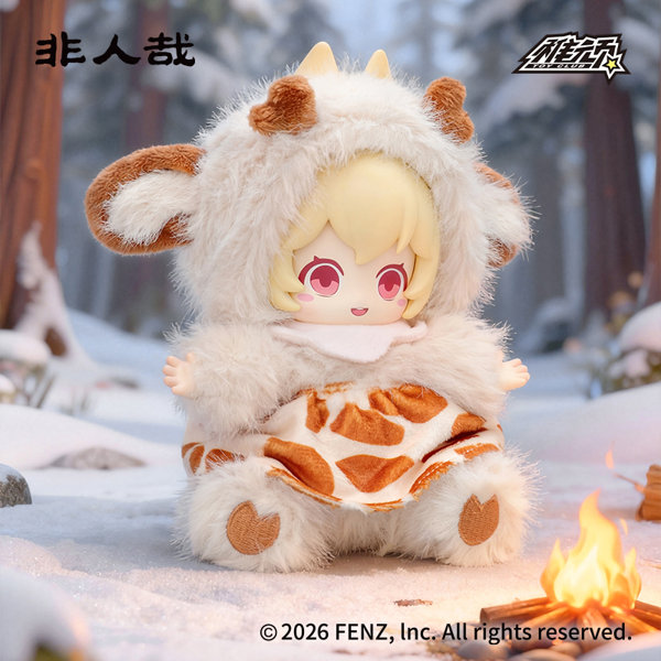 TOY CLUB 非人哉（ひとにあらざるかな） もふもふの冬の日シリーズ トレーディングプラッシュ（1BOX=6個入）