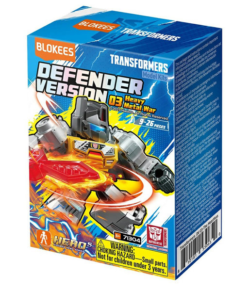 Blokees トランスフォーマー 71304 DV03 ヘヴィ・メタル・ウォー（1BOX=12個入）