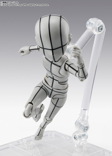 S.H.Figuarts ボディくん -杉森建- Edition-ワイヤーフレーム-(Gray Color Ver.) ボディくん / ボディ...
