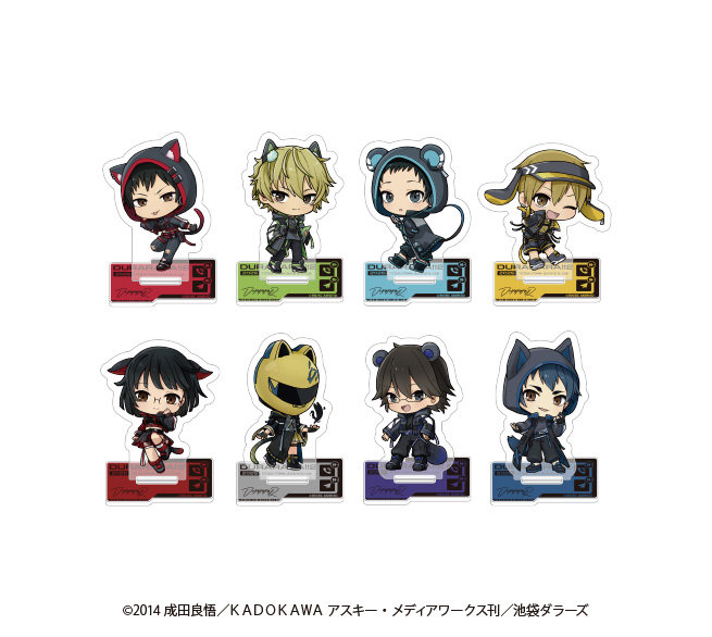 【BOX販売】デュラララ！！×2 ランダム ミニキャラアクリルスタンド アニマルサイバーVer.（1BOX=8個入）
