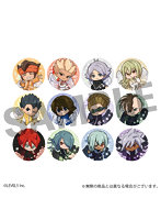 イナズマイレブン 英雄たちのヴィクトリーロード トレーディングミニキャラ缶バッジ天使＆悪魔ver. 全12種