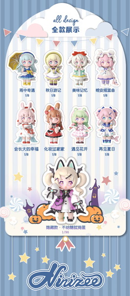 SIMONTOYS NINIZEE 童心の島シリーズ トレーディングフィギュア（1BOX=8個入）