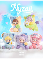 SIMONTOYS NYZAII 眠りのガーデンシリーズ トレーディングプラッシュ（1BOX=4個入）
