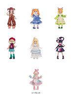 SIMONTOYS x Normal Puppy パッピーのカラフルクローゼットシリーズ トレーディングドール（1BOX=6個入）