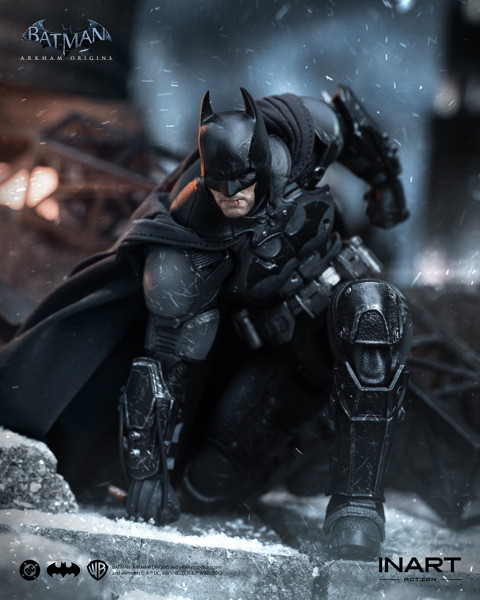 バットマン（バットマン:アーカム・ビギンズ）バトルダメージ ver. アクションフィギュア