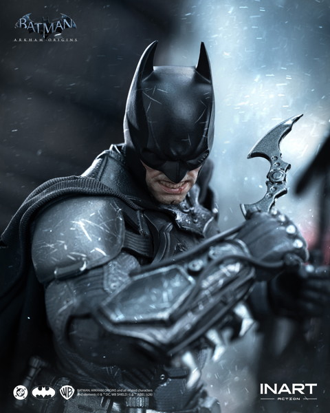 バットマン（バットマン:アーカム・ビギンズ）バトルダメージ ver. アクションフィギュア