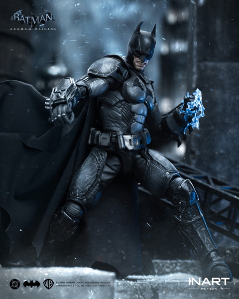 バットマン（バットマン:アーカム・ビギンズ）バトルダメージ ver. アクションフィギュア