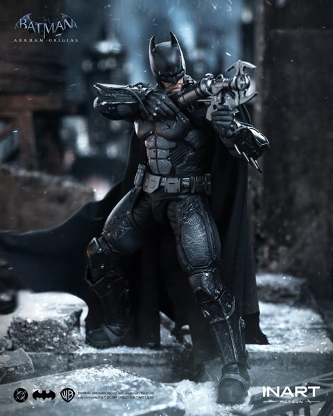 バットマン（バットマン:アーカム・ビギンズ）バトルダメージ ver. アクションフィギュア
