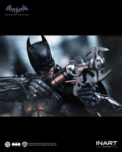 バットマン（バットマン:アーカム・ビギンズ）バトルダメージ ver. アクションフィギュア
