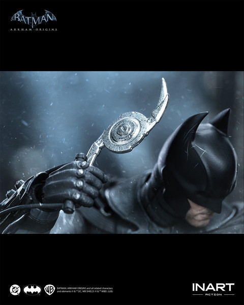 バットマン（バットマン:アーカム・ビギンズ）バトルダメージ ver. アクションフィギュア