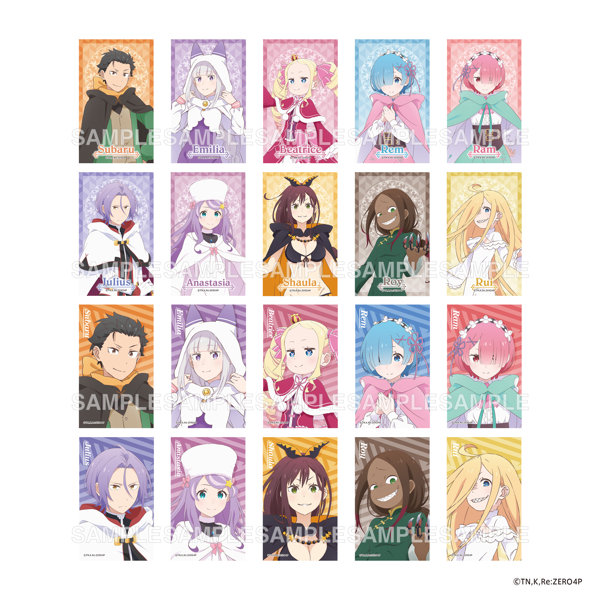 【BOX販売】Re:ゼロから始める異世界生活 4th season ミニブロマイドコレクション（1BOX=10個入）