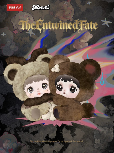 Nommi × Heymi「共生関係」シリーズ ぬいぐるみ（1BOX=8個入）のサムネイル画像