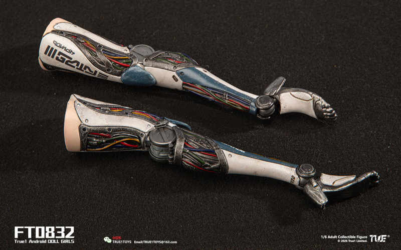 トゥルーワントイズ 1/6スケール アクションフィギュア アンドロイド・ビル ブラックヘア