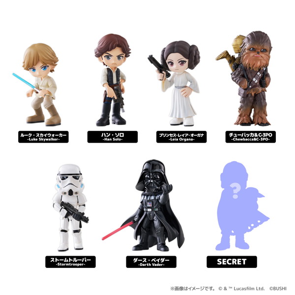 PalVerse / STAR WARS （全6種＋1） 1BOX:6個入