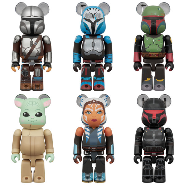 BE@RBRICK CHASE THE MANDALORIAN （全6種） 1BOX:12個入