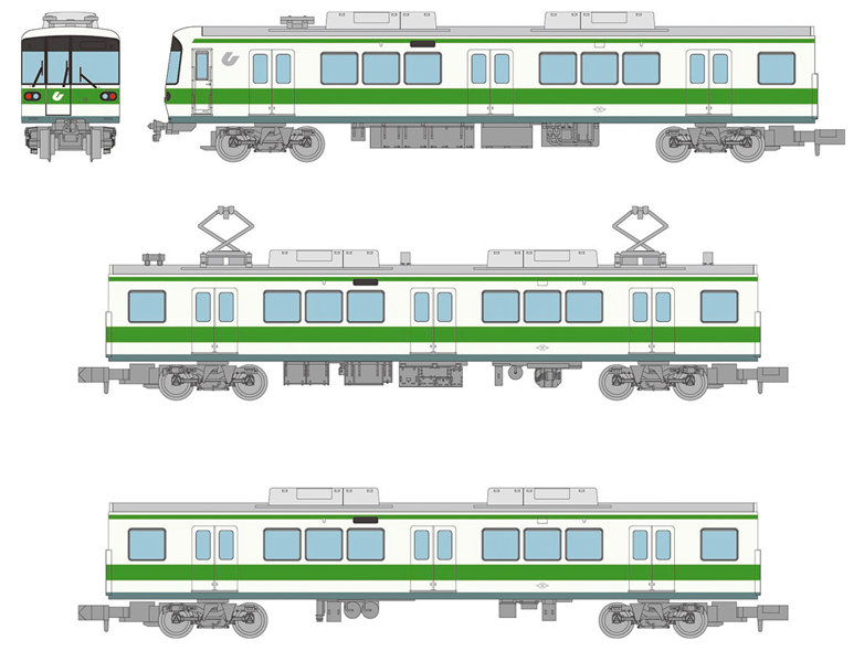 33261 鉄道コレクション 神戸市営地下鉄 西神・山手線3000形 3両セット
