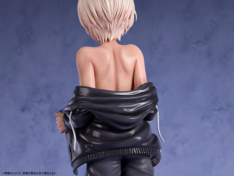 水着の褐色ケモ耳男子 ラオル 1/6スケール塗装済み完成品フィギュア